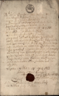 Świadectwo czeladnicze wydane przez Cech Garbarzy na nazwisko Robert Scholtz