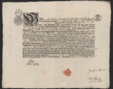 Świadectwo ukończenia praktyki wydane przez Cech Garbarzy w Nysie na nazwisko Jan Neumann