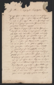 Dokument dotyczący ukończenia remontu wieży kościoła w Szybowicach