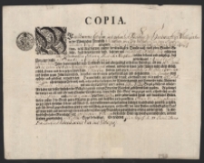 Kopia świadectwa ukończenia praktyki wydana przez Cech Garbarzy /białosk&oacute;rnik&oacute;w/ w Nysie na nazwisko Franciszek Neugebauer