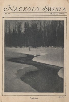 Naokoło Świata : ilustrowany miesięcznik. Nr 71