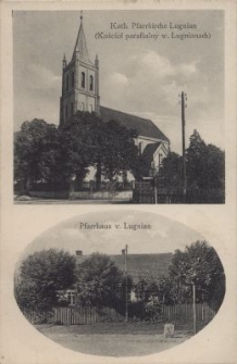 Łubniany : kości&oacute;ł parafialny i plebania
