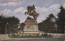 Lwów : pomnik Sobieskiego