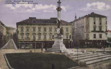 Lwów : pomnik Mickiewicza