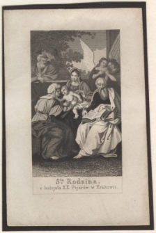 Sta Rodzina z kościoła X.X. Pijar&oacute;w w Krakowie