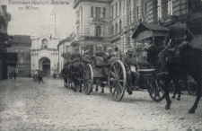 Wilno : wkroczenie niemieckiej artylerii