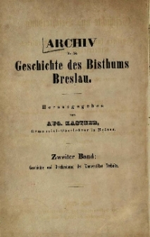 Geschichte und Beschreibung des f&uuml;rstlichen jungfr&auml;ulichen Klosterstiftes Ordens in Trebnitz 1655