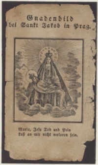 Gnadenbild bei Sankt Jakob in Prag