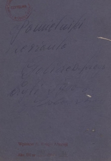 Walecznych tysiąc : pamiętniki sierżanta Władysława Goliczewskiego z wojny polsko-bolszewickiej
