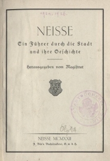 Neisse : ein F&uuml;hrer durch die Stadt und ihre Geschichte