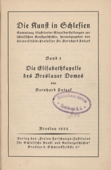 Elisabethkapelle des Breslauer Domes