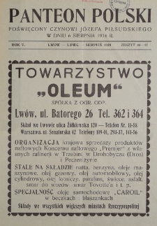 Panteon Polski. R.V, z.46-47