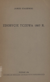 Zdobycie Tczewa 1807 r.