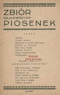 Zbi&oacute;r najnowszych piosenek