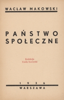 Państwo społeczne