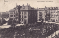 Oppeln : H&ouml;here T&ouml;chterschule mit Moltkestrasse