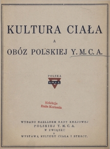Kultura ciała a Ob&oacute;z Polskiej Y.M.C.A.