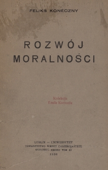 Rozw&oacute;j moralności