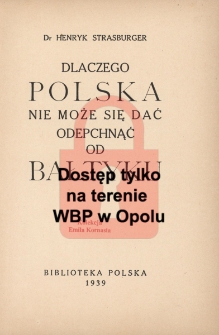 Dlaczego Polska nie może się dać odepchnąć od Bałtyku