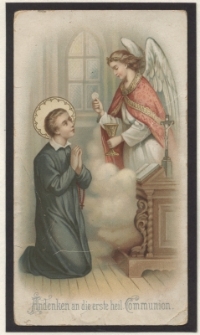 Andenken an die erste heil. Communion