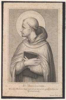 St. Bernhardus [...]