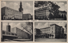 Oppeln : Rathaus, Regierung, Reichsbahndirektion, Oberpostdirektion