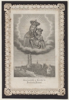 Gnadenbild u. Kirche in Deutsch-Piekar.