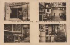 Severin Sachta, Rosenberg : Conditorai, Caf&eacute; und Weinhandlung