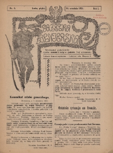 Gazetka Żołnierska, R.1, Nr 4