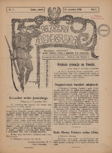 Gazetka Żołnierska, R.1, Nr 5