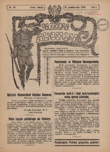Gazetka Żołnierska, R.1, Nr 39