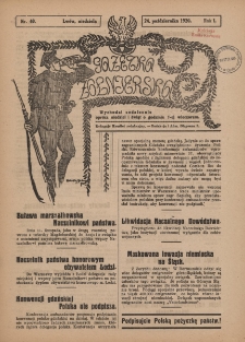 Gazetka Żołnierska, R.1, Nr 40