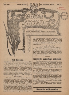 Gazetka Żołnierska, R.1, Nr 66