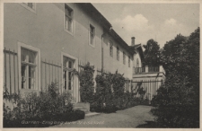 [Bad Carlsruhe i. Schl.] : Garten-Eingang zum Speisesaat