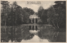 Bad Carlsruhe : Blick aufs Weinbergschl&ouml;sschen