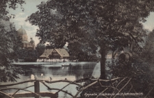 Oppeln : Eishaus mit Schlossteich