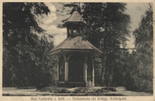 Bad Carlsruhe i. Schl. : Taubenhaus im K&ouml;nigl. Schlosspark