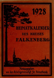 Heimatkalender des Kreises Falkenberg, 1928