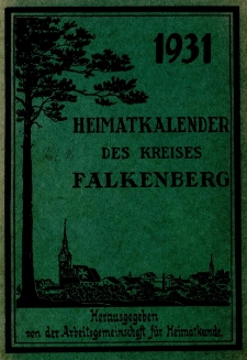 Heimatkalender des Kreises Falkenberg, 1931
