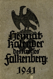 Heimatkalender des Kreises Falkenberg, 1941