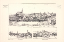 Tafel 184 Gesamtansichten : G&ouml;rlitz ; Reichenbach ; M&uuml;nsterberg