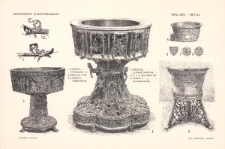 Tafel 200 Metall : Liegnitz Steinmarkt 3 ; Breslau Dom ; Liegnitz Oberkirche ; Breslau Elisabethkirche ; Beuthen O.S. ; G&ouml;rlitz Peterskirche