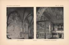 Tafel 217 Malerei : Mollwitz Chor Nordwand, Langhaus S&uuml;d- und Westwand