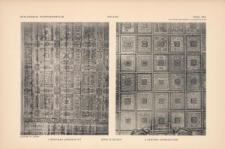 Tafel 220 Malerei : Bemalte Decken Chechlau Langhaus 1517 ; Centawa Langhaus 1586