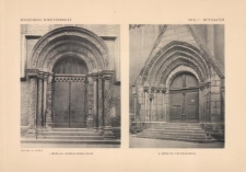 Tafel 1 Mittelalter : Breslau Magdalenenkirche ; G&ouml;rlitz Peterskirche