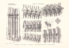 Tafel 21 Mittelalter : Faulbr&uuml;ck ; R&auml;uden ; Ziegenhals ; Schlosskapelle Ratibor ; Hohen-Poseritz
