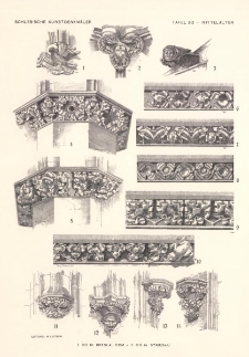 Tafel 30 Mittelalter : Breslau Dom ; Striegau