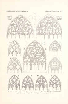 Tafel 40 Mittelalter : G&ouml;rlitz Peterskirche ; Neisse Jacobikirche ; Breslau Kreuzkirche