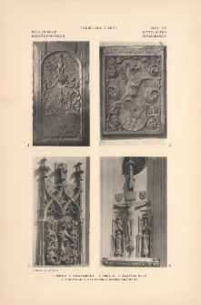 Tafel 58 Mittelalter Renaissance Fig&uuml;rliche Plastik : Oppeln K. Pfarrkirche ; Breslau Elisabethkirche ; Breslau Elftausend Jungfrauenkirche