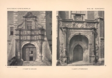 Tafel 88 Renaissance : Plagwitz Schloss ; Jauer K. Pfarrkirche